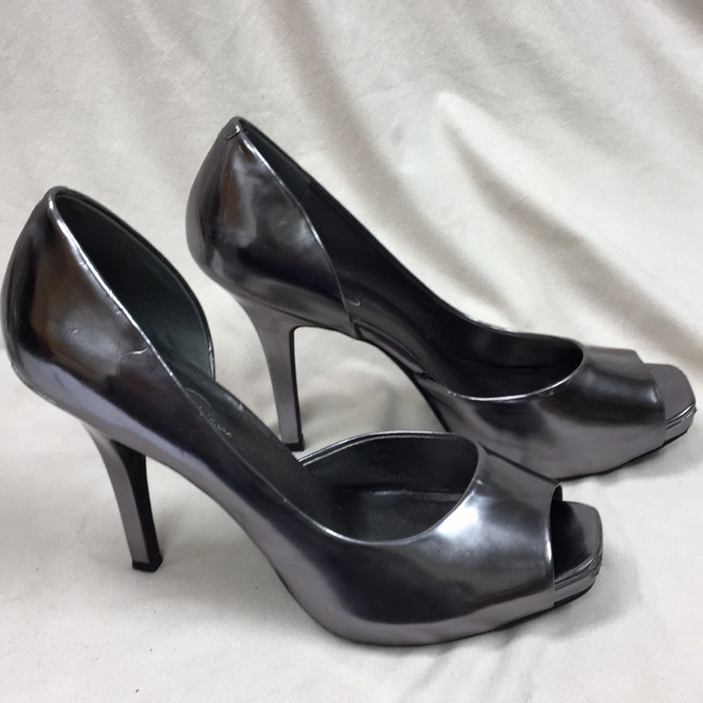 Jessica Simpson Silver Heels